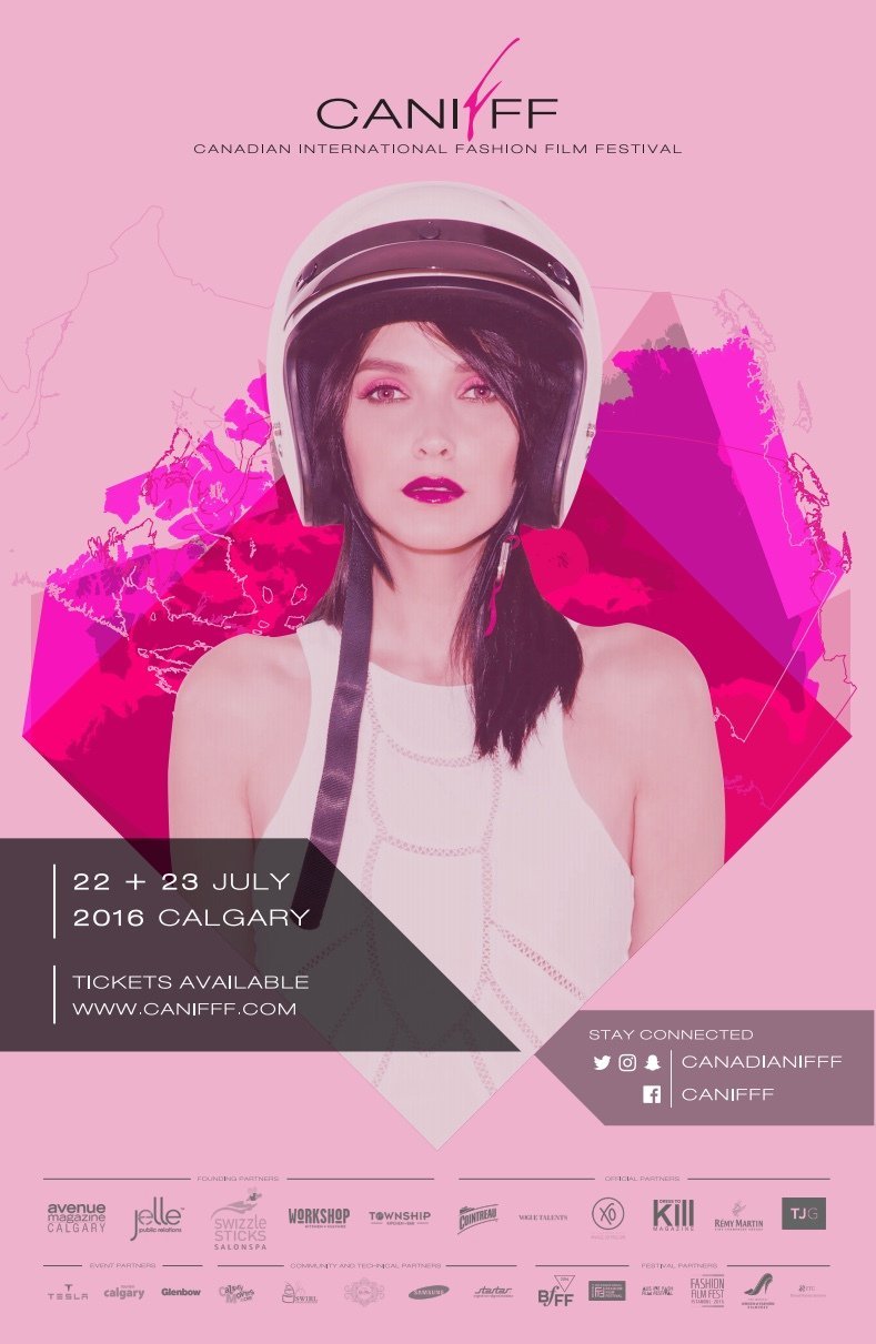 CANIFFF 2016 Canadian International Fashion Film Festival official poster